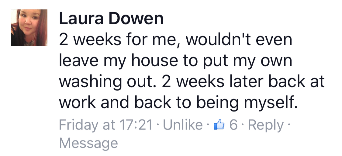 Client testimonial