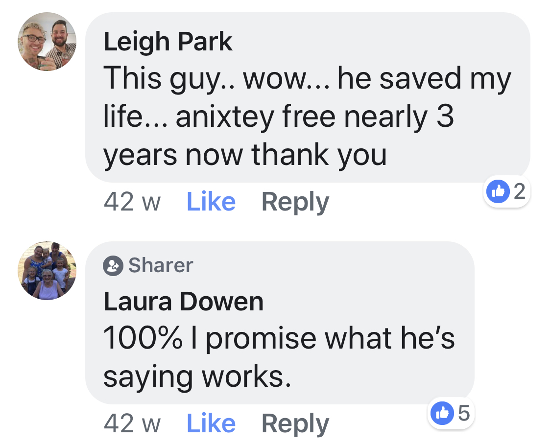 Client testimonial