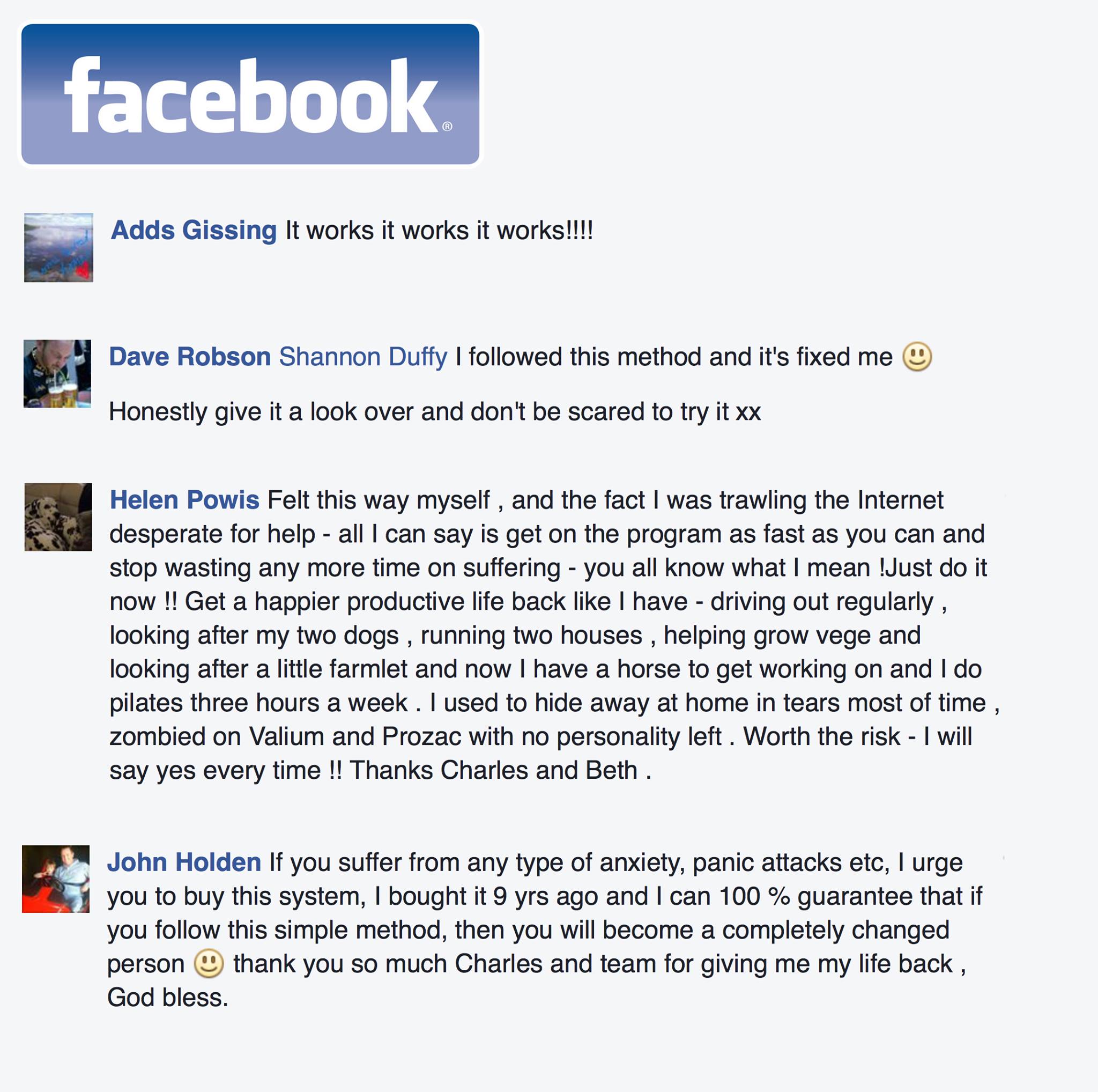 Client testimonial
